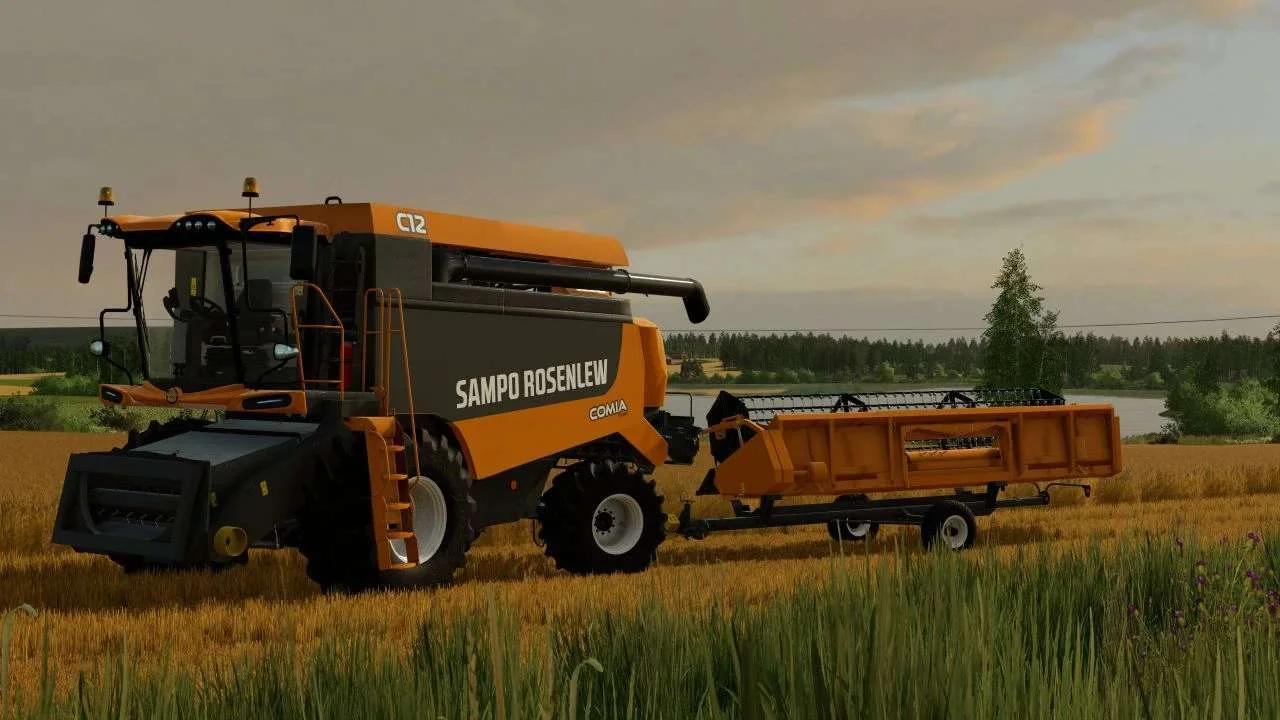 Sampo Rosenlew Comia C12 v1.0 FS22 FS22 Mod Free Download