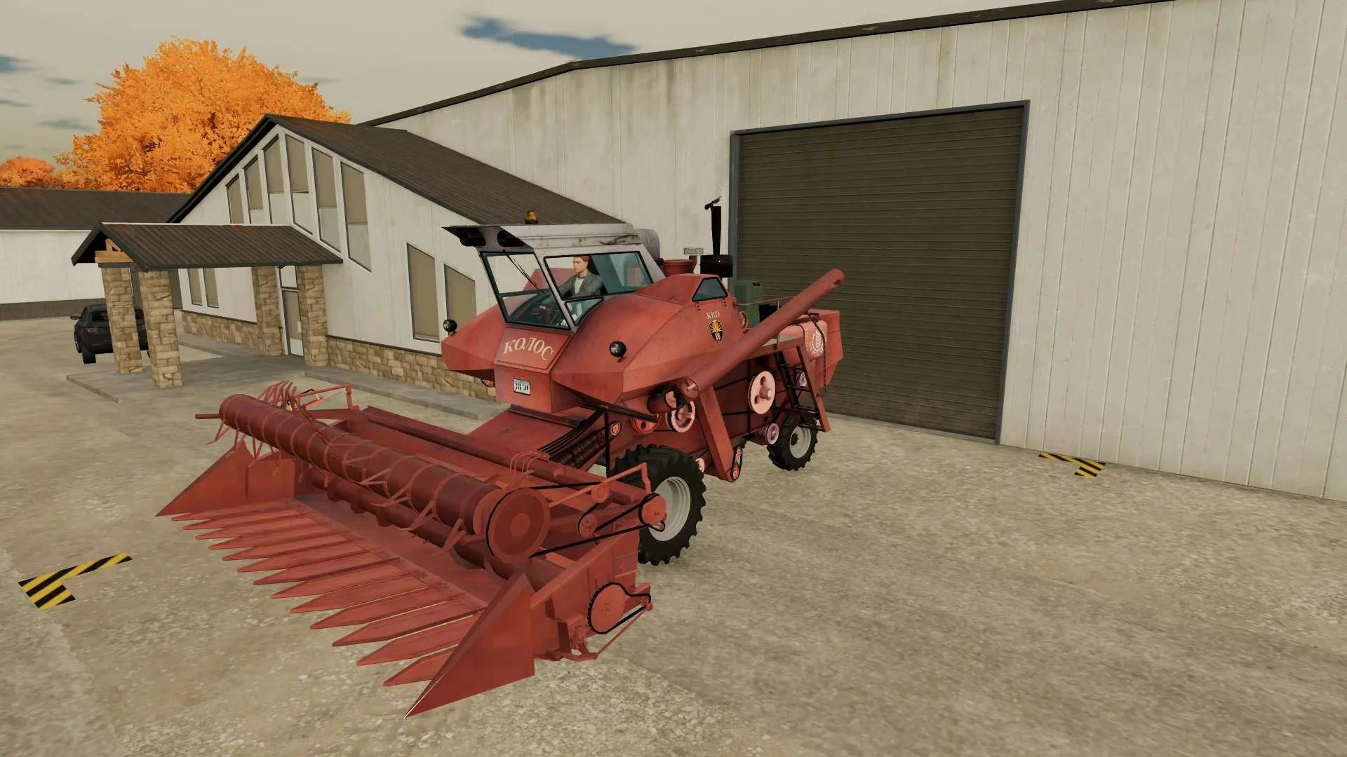 SK-6 Kolos v1.1 FS22 FS22 Mod Free Download