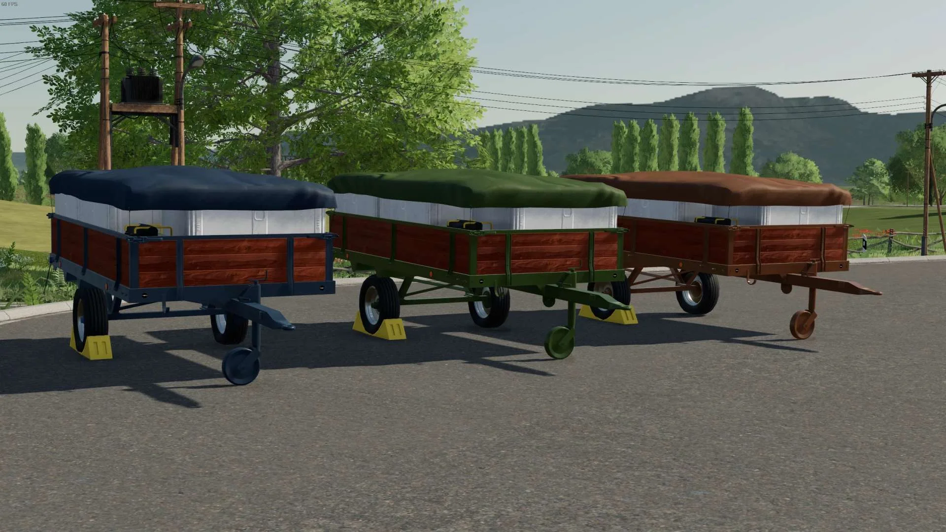 Vine Hand Harvest Trailer v1.1.1 FS22 FS22 Mod Free Download