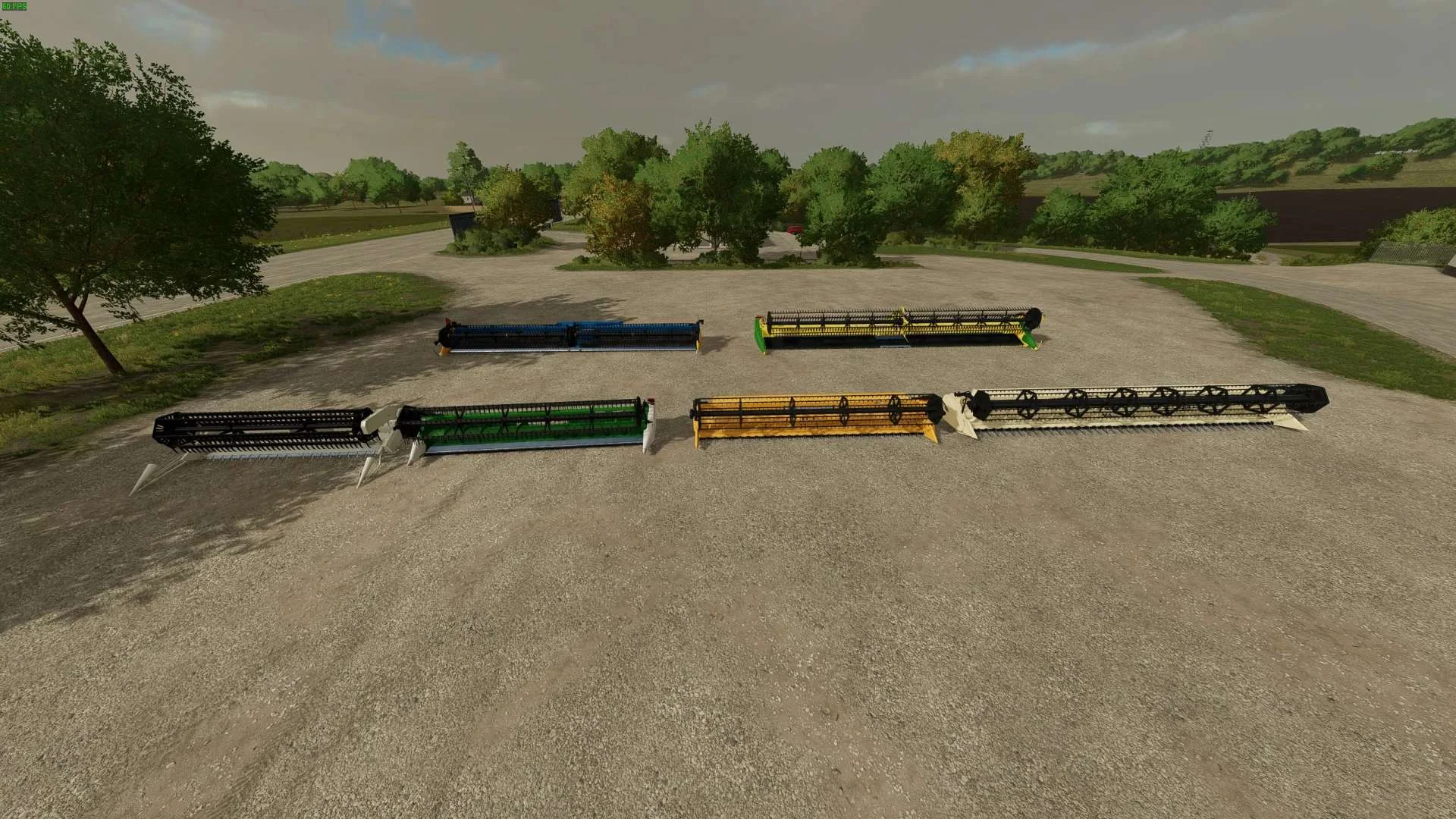 Header Pack+ v1.0 FS22 FS22 Mod Free Download