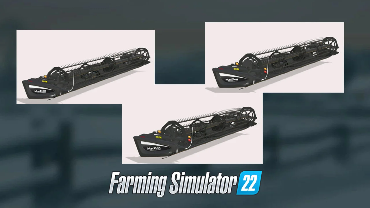 MacDon FD75 Header Pack V1.0 FS22 FS22 Mod Free Download