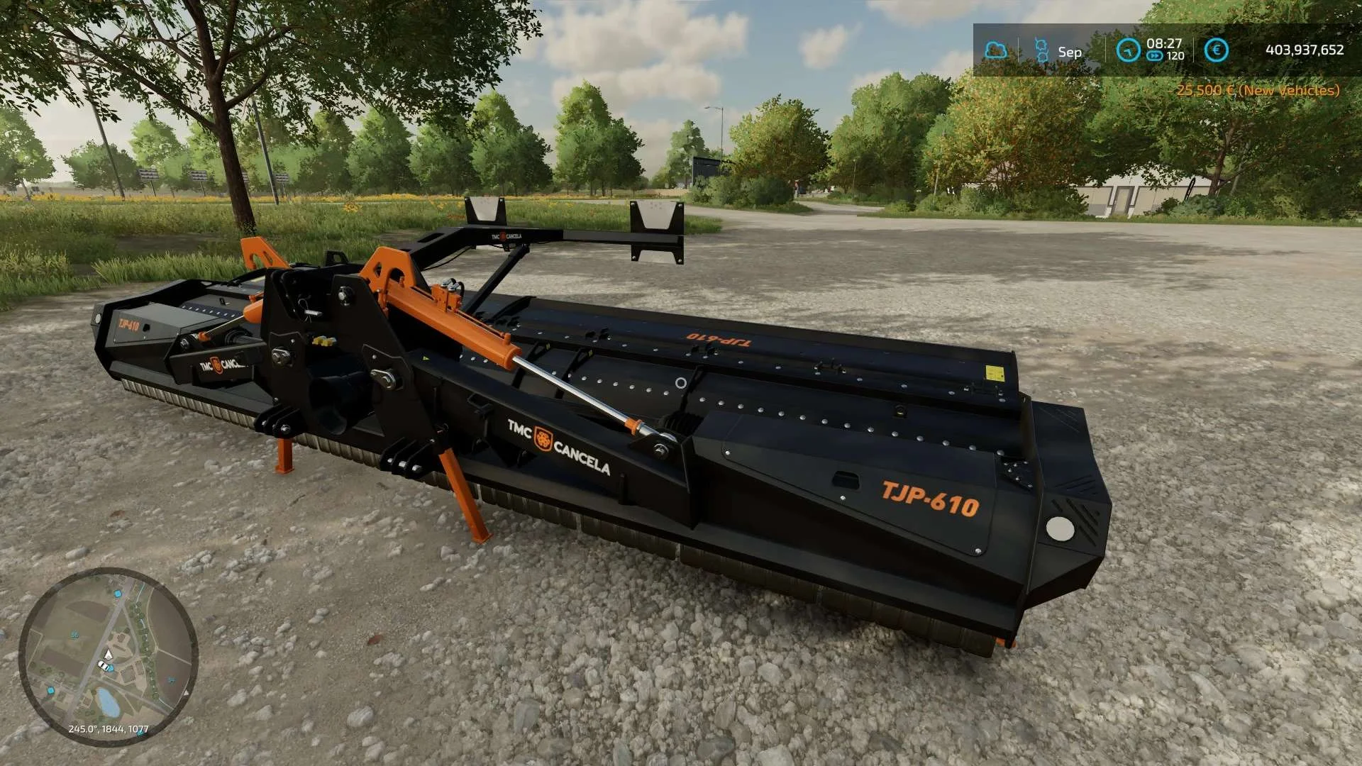 TMC Cancela TJP610 v1.0 FS22 FS22 Mod Free Download