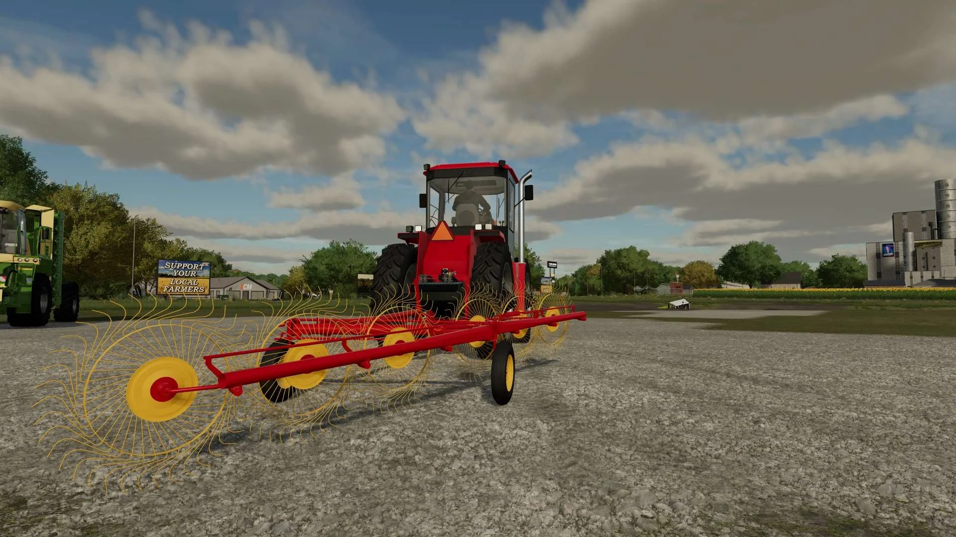 1978 6 wheel hay rake v1.0 FS22 FS22 Mod Free Download