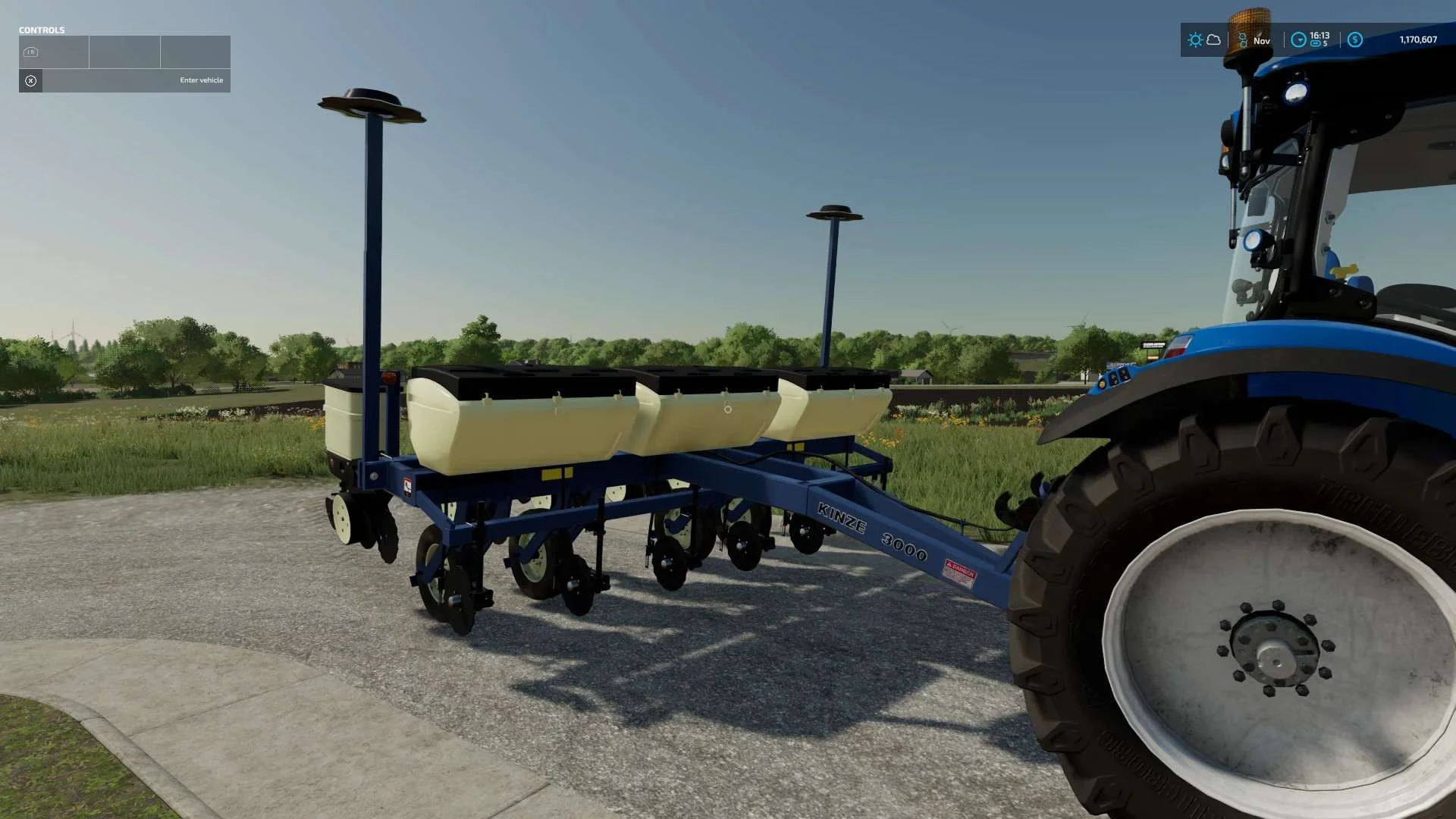6 row Kinze 3000 Planter v1.0 FS22 FS22 Mod Free Download