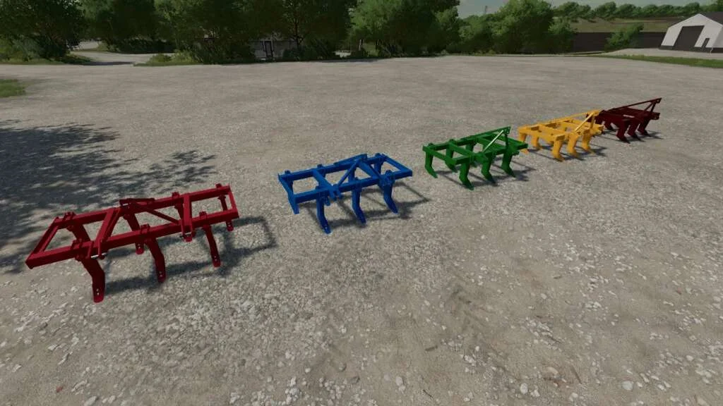 7 Tine Chisel Plow v1.0 FS22 FS22 Mod Free Download