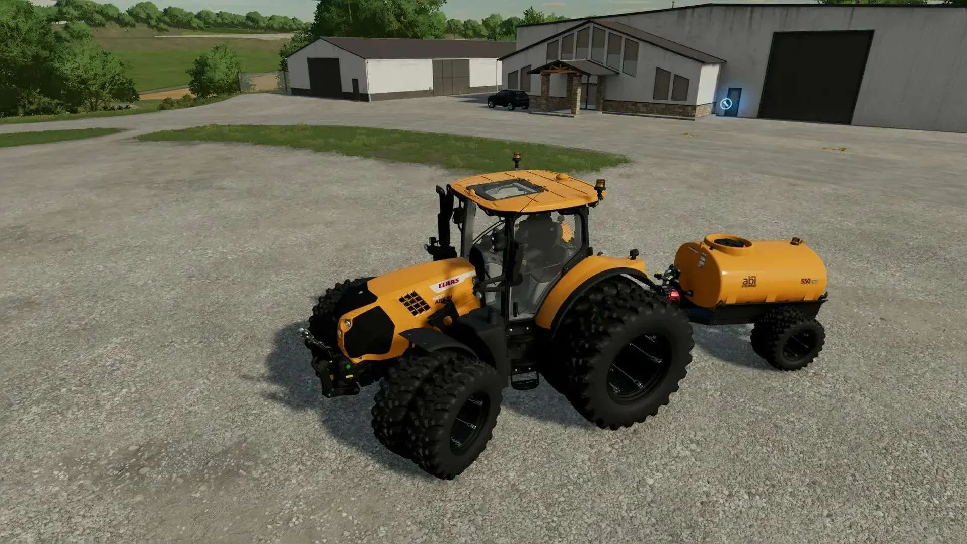 Abi Trailer 550 Multicolor Multitrailer Nokian Double Tires v1.0 FS22