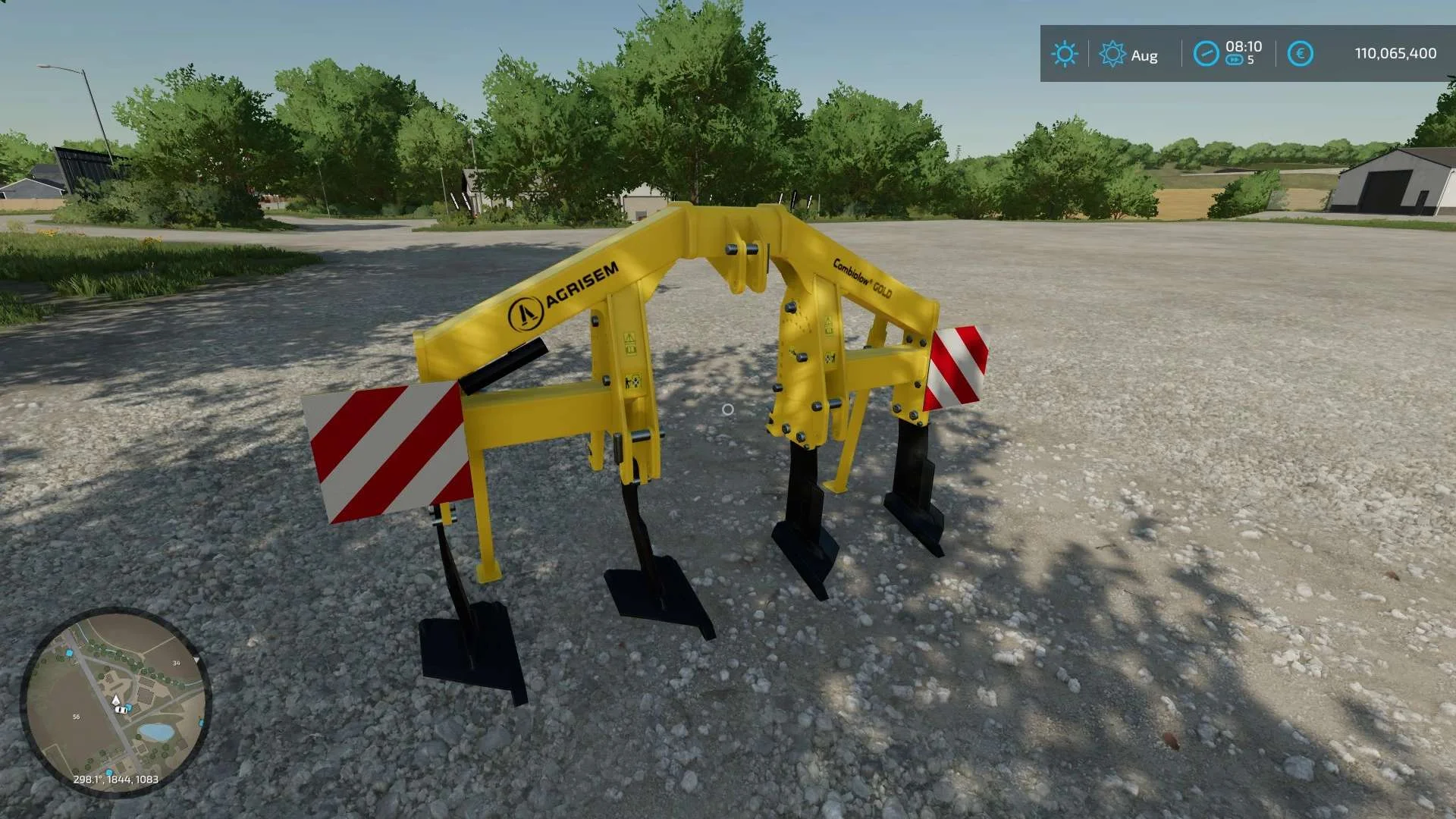 Agrisem Combiplow 3M v1.0 FS22 FS22 Mod Free Download