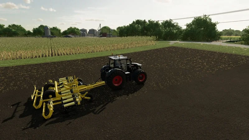 Agrisem Cultiplow 8m as plow V v1.0 FS22 FS22 Mod Free Download