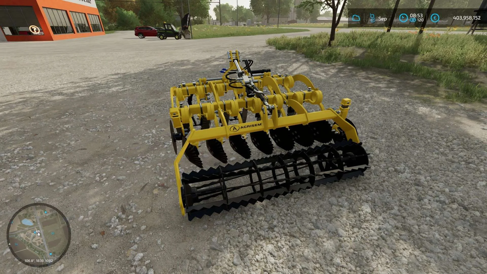Agrisem Disc-O-Vigne V Extended v1.0 FS22 FS22 Mod Free Download