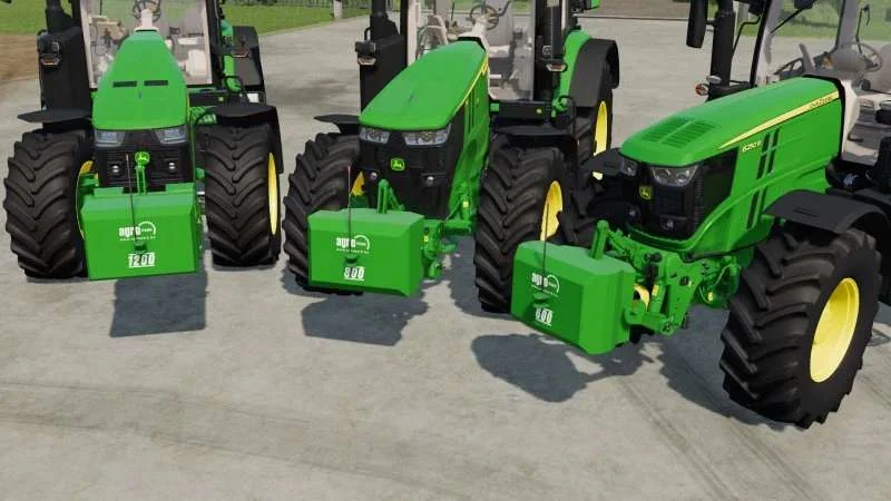Agropark weights v1.0 FS22 FS22 Mod Free Download