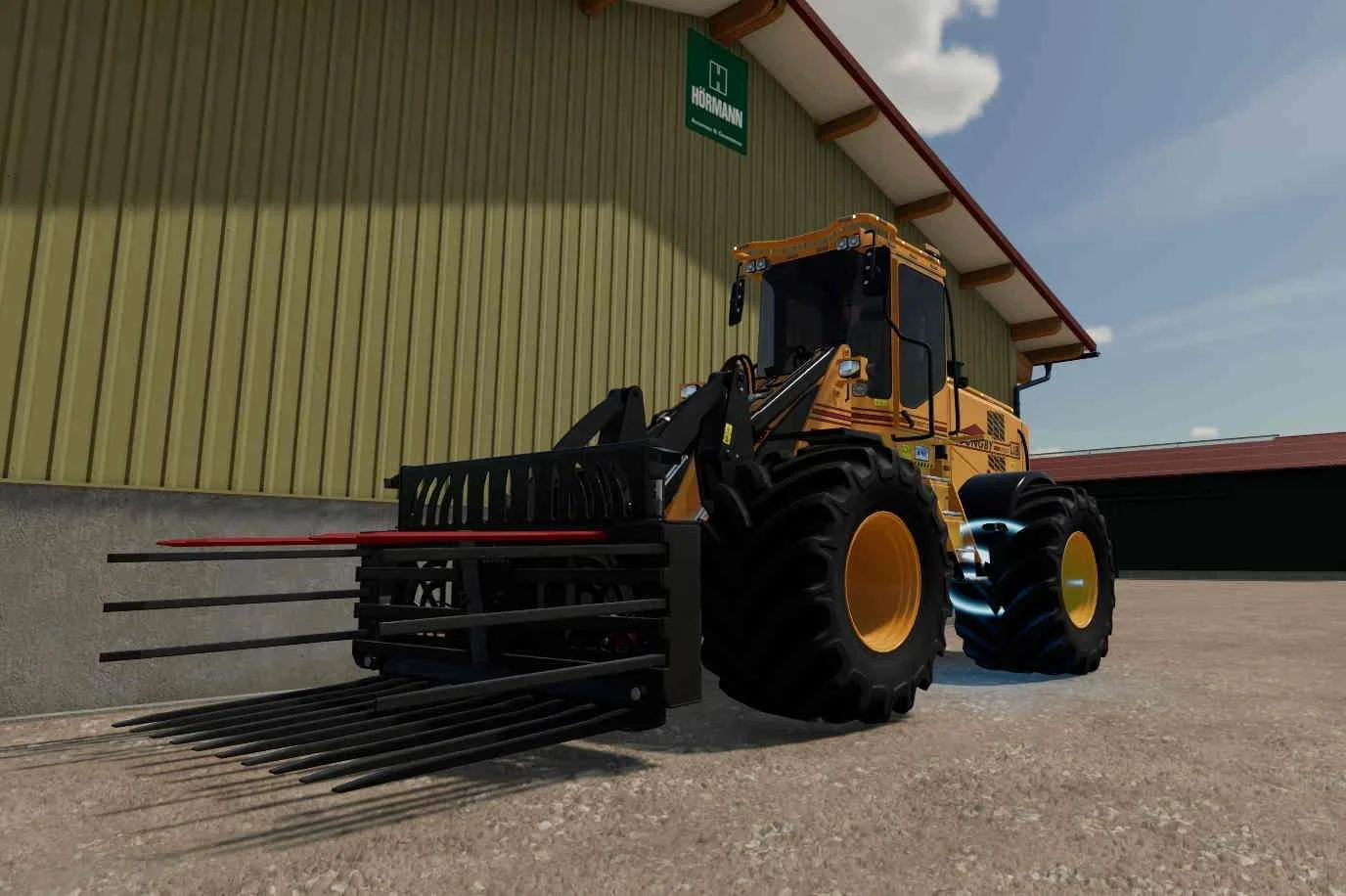 ALBUTT wheelLoaderSilageFork v1.0 FS22 FS22 Mod Free Download