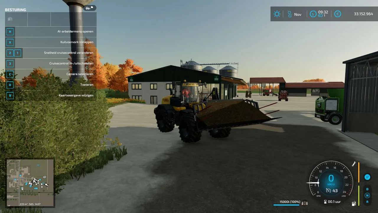 Allbult WheelloaderFork DEM v1.0 FS22 FS22 Mod Free Download
