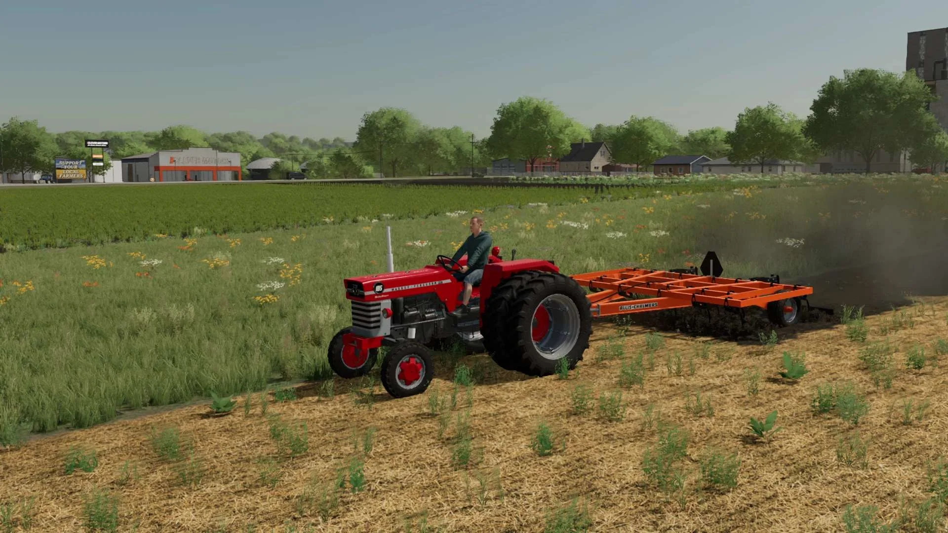 Allis Chalmers 1200 Field Cultivator v1.0 FS22 FS22 Mod Free Download