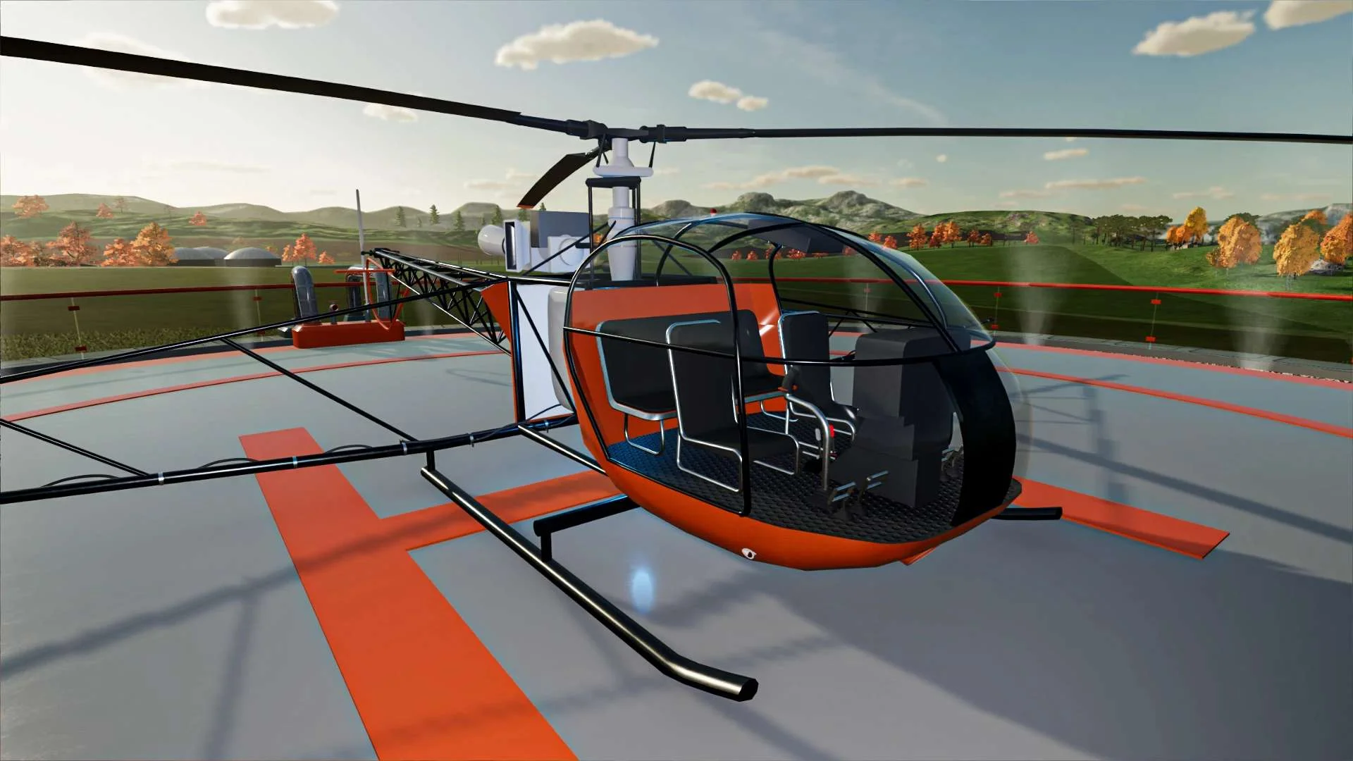 Alouette II SE 313B Sprayer V1.0 FS22 FS22 Mod Free Download