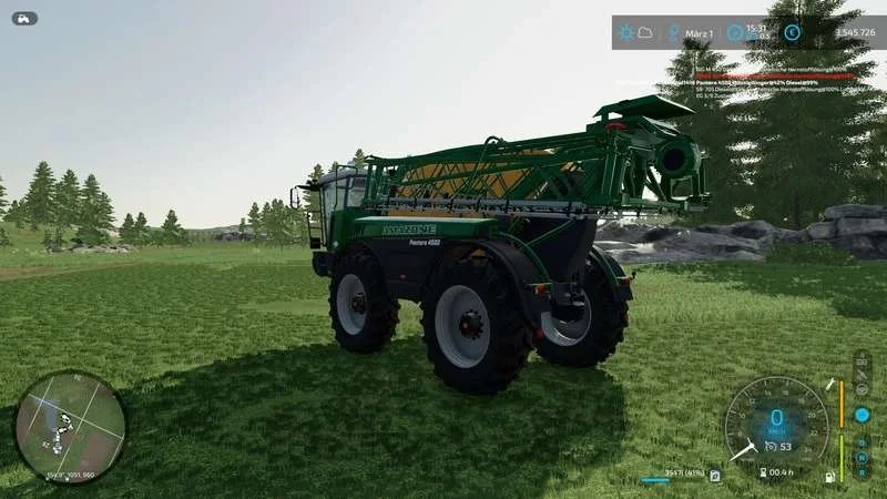 Amazon Pantera 4502 v1.0.0.3 FS22 FS22 Mod Free Download