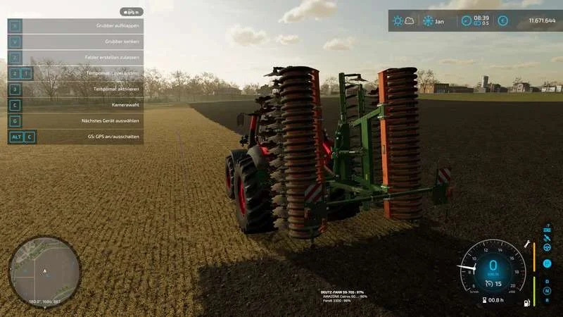 Amazone Catros 6002 MultiColor v1.0.0.1 FS22 FS22 Mod Free Download