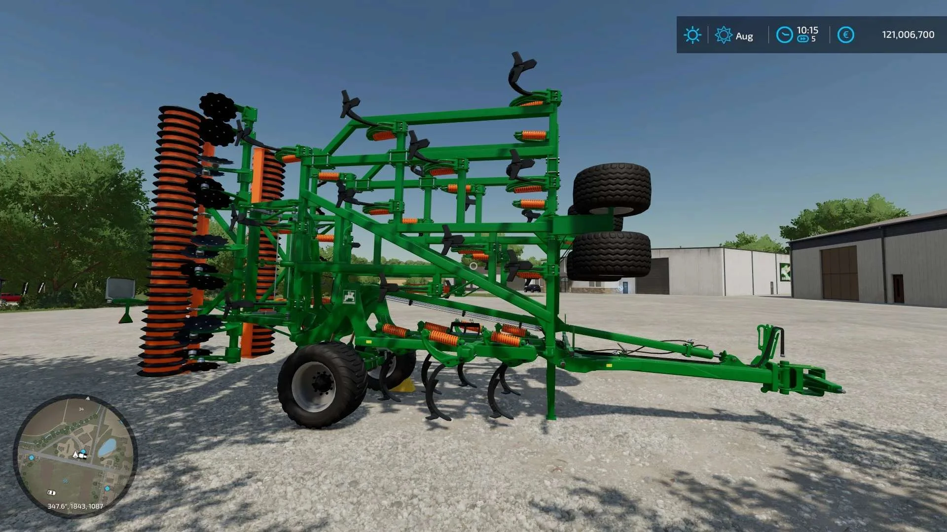 Amazone Cenius 8003-2TX Super v1.0 FS22 FS22 Mod Free Download