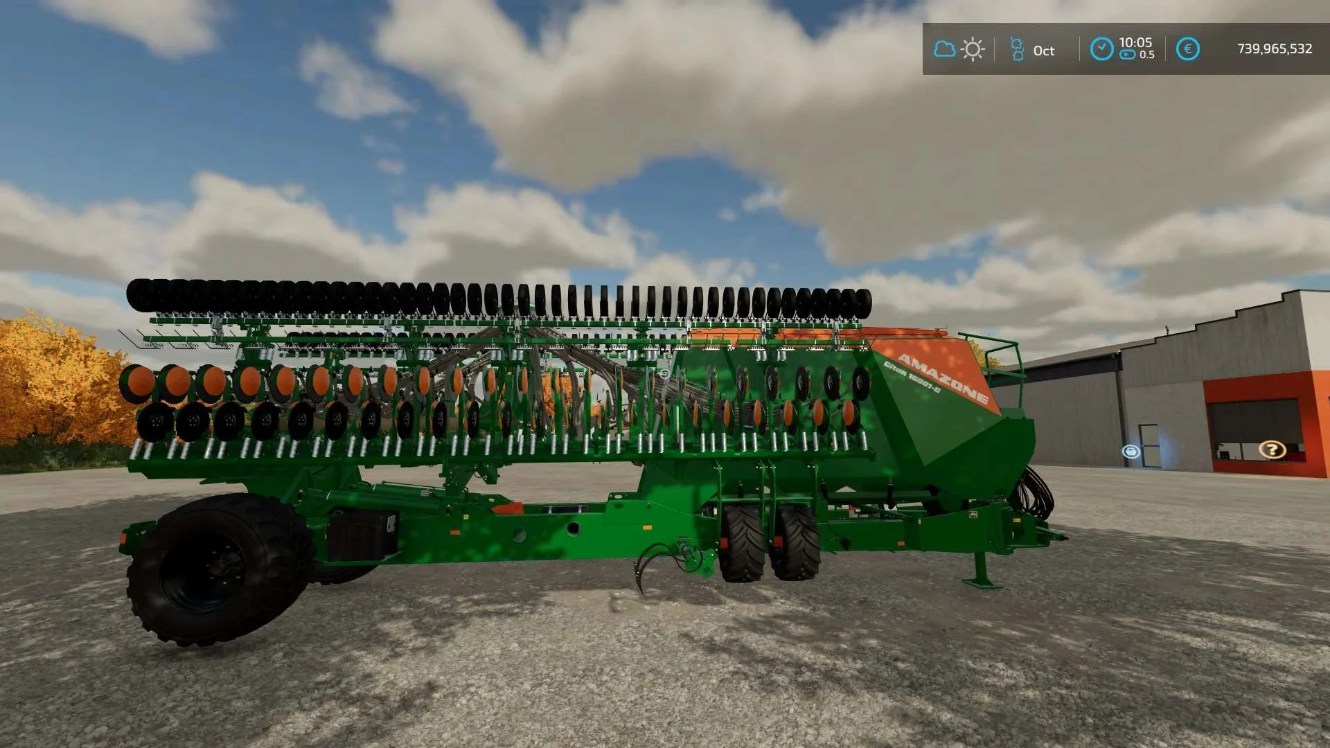 Amazone Citan 15001 Multifruit DS v1.1 FS22 FS22 Mod Free Download