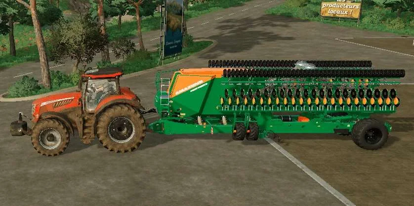 Amazone Citan 15001C Multifruit + DS Multifruit v1.0.0.1 FS22 FS22 Mod Free Download