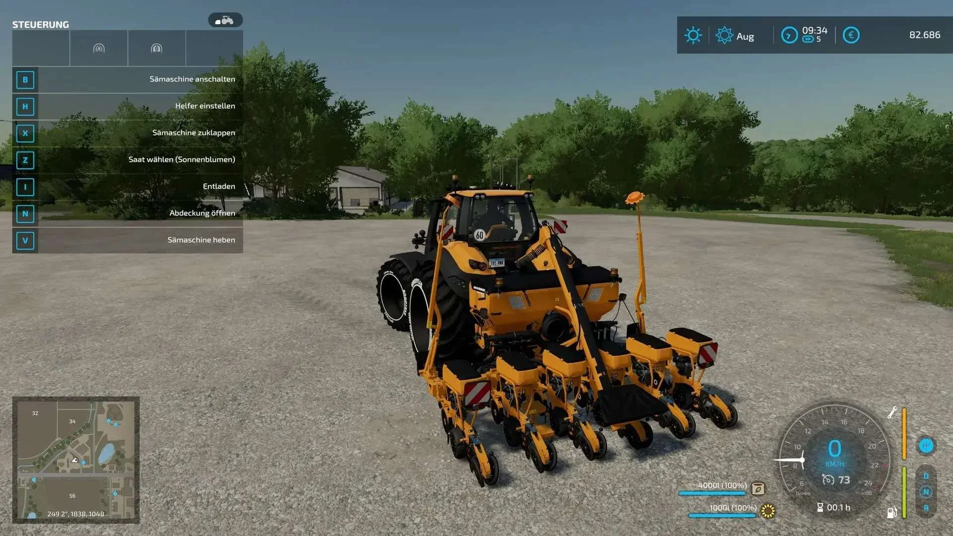 Amazone Precea 4500 v1.0 FS22