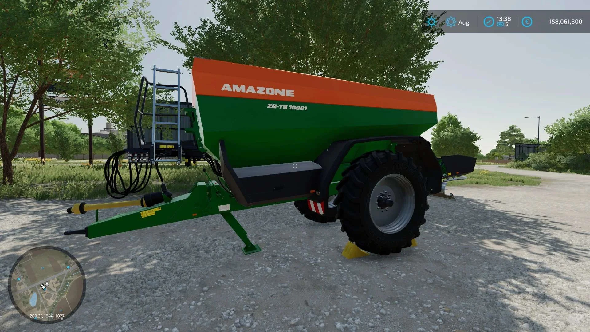 Amazone ZG-TS v1.0 FS22 FS22 Mod Free Download