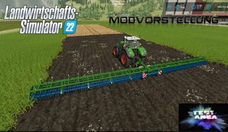 Arthur 3 in 1 mulcher, cultivator and plow v1.0 FS22 FS22 Mod Free Download