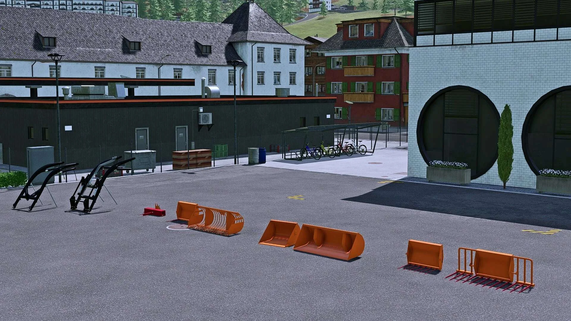 Baas and KuS Frontloader Package v1.1.1.2 FS22 FS22 Mod Free Download
