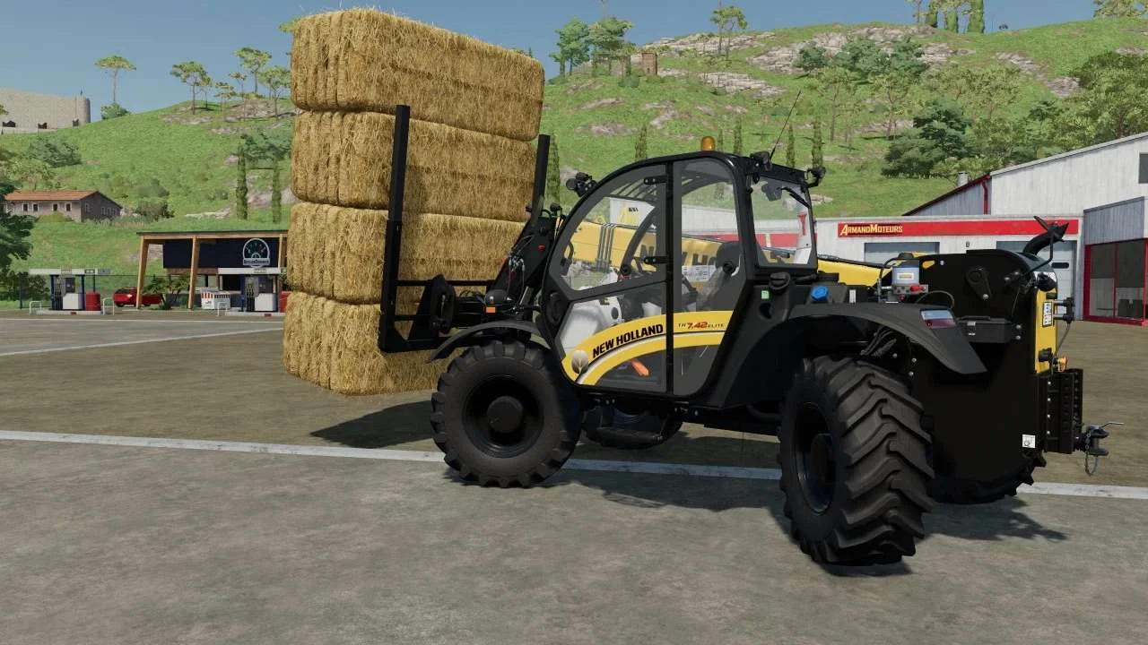 Bale fork V1.0 FS22 FS22 Mod Free Download