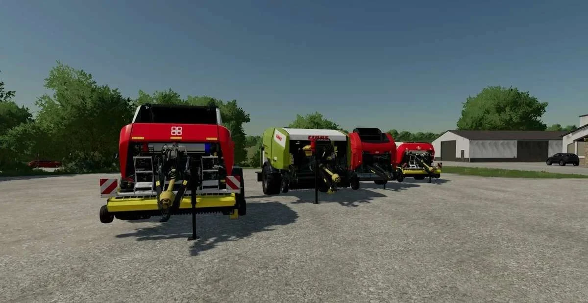 Baler with pre-chamber v1.0.0.2 FS22 FS22 Mod Free Download