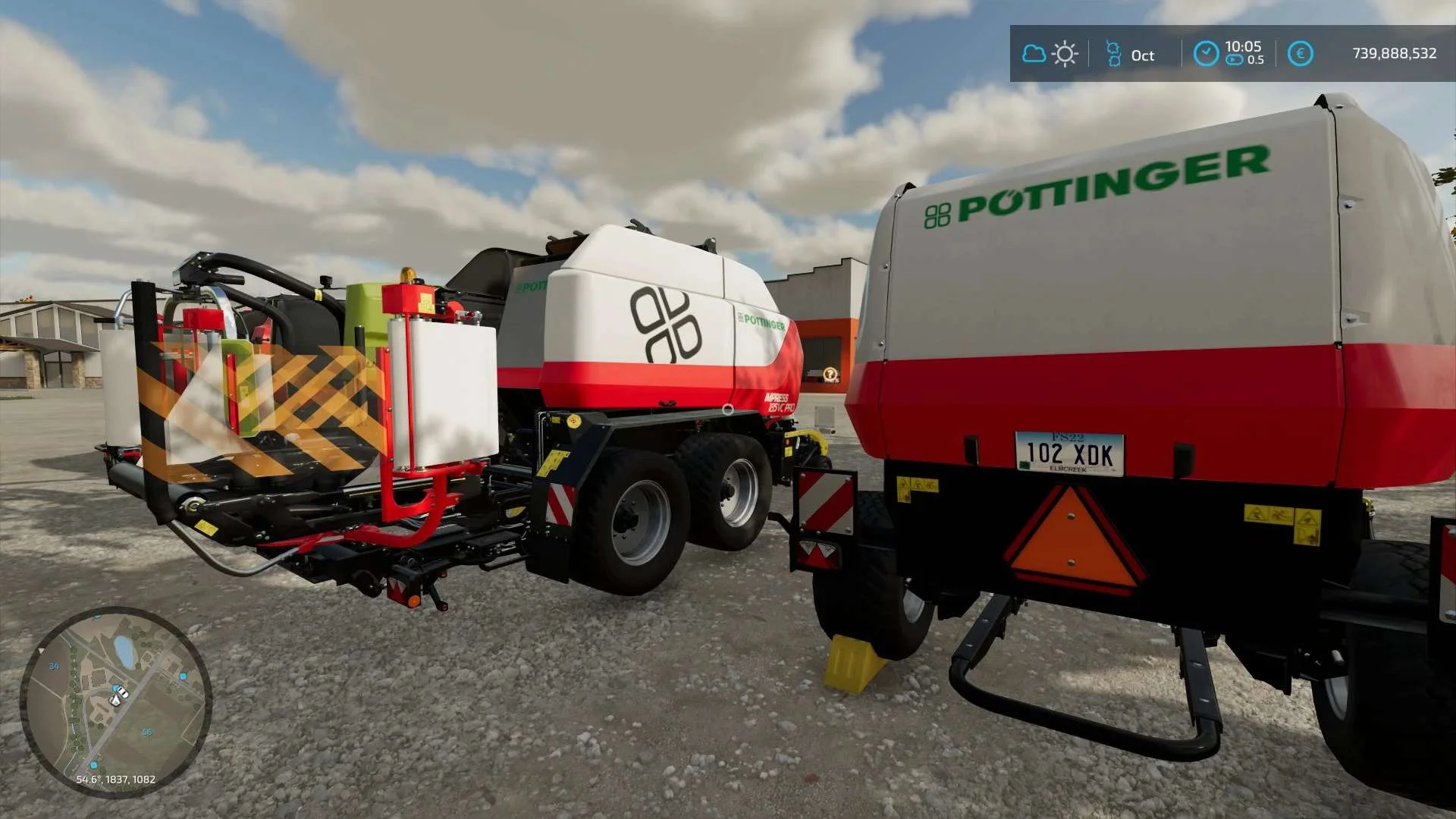 Baler with pre-chamber v1.0 FS22 FS22 Mod Free Download