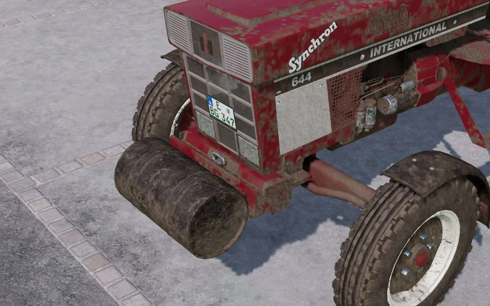 Barrel Weight 650KG v1.0 FS22