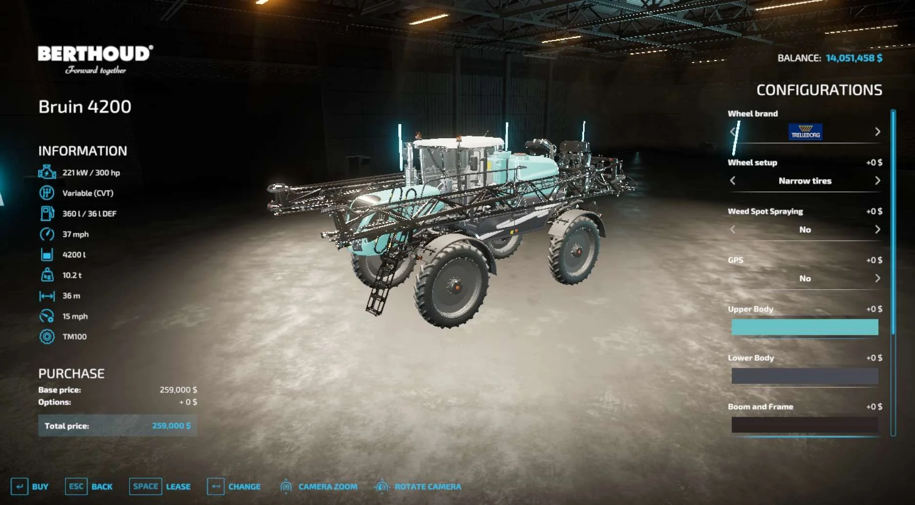 Berthoud Bruin 4200 Pack v1.0.0.1 FS22