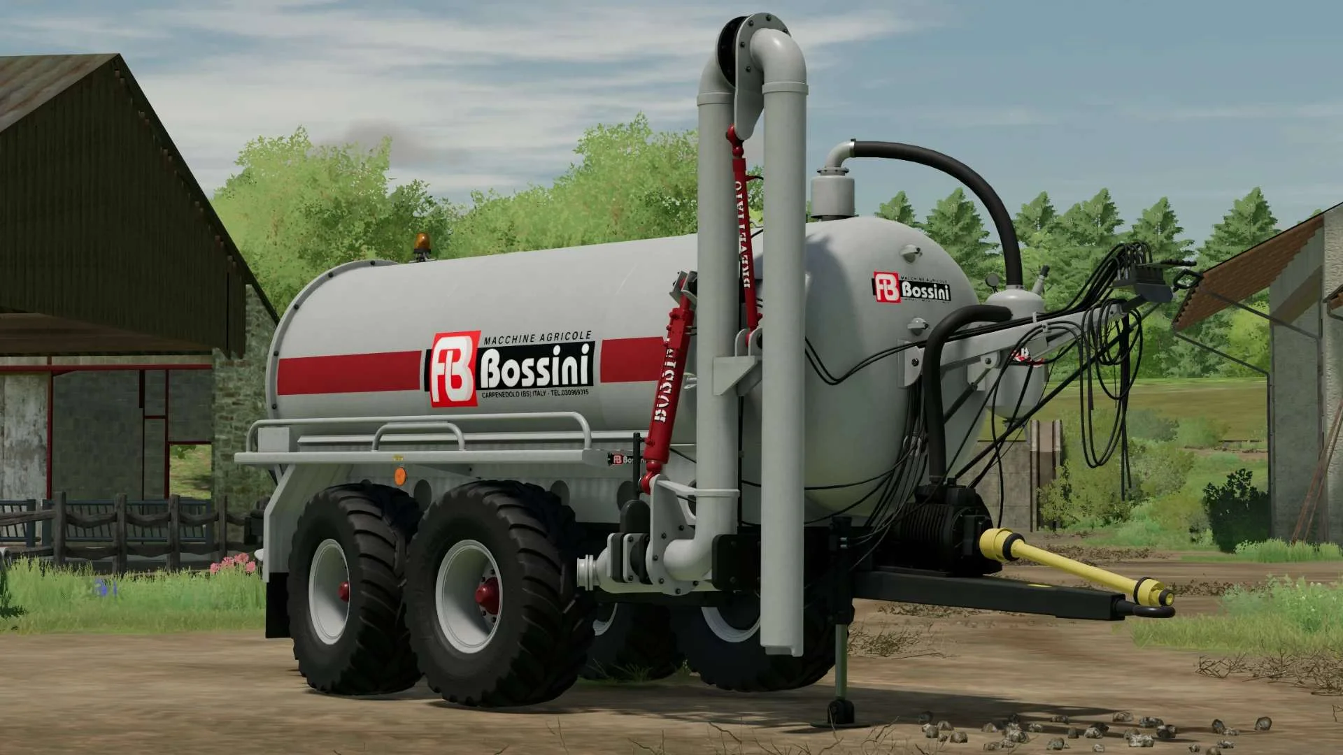 Bossini RA100 v1.0 FS22 FS22 Mod Free Download