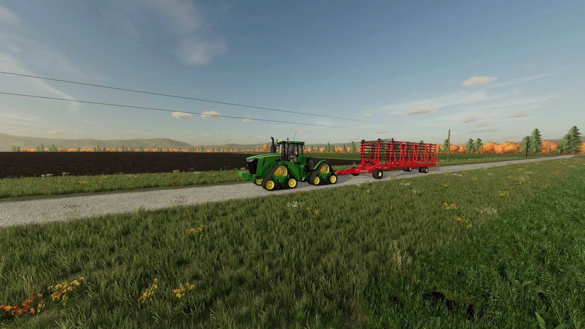 Bourgault XR770 Mulcher v1.0 FS22 FS22 Mod Free Download