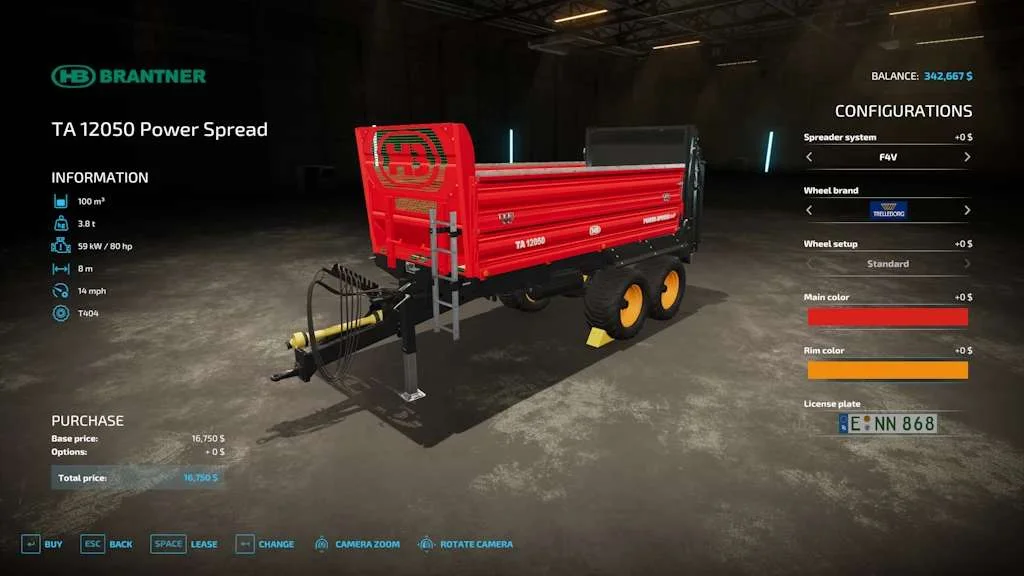 Brantner 12050 v1.0 FS22