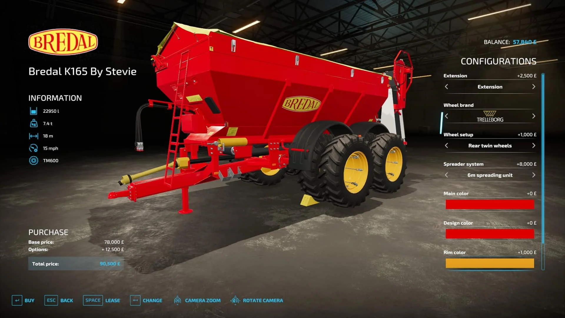 Bredal K165 V1.0 FS22 FS22 Mod Free Download