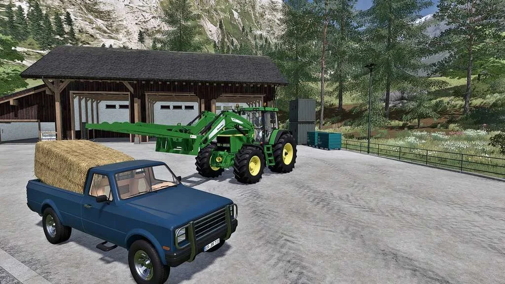 Bressel And Lade Square Bale Tongs v1.0 FS22 FS22 Mod Free Download