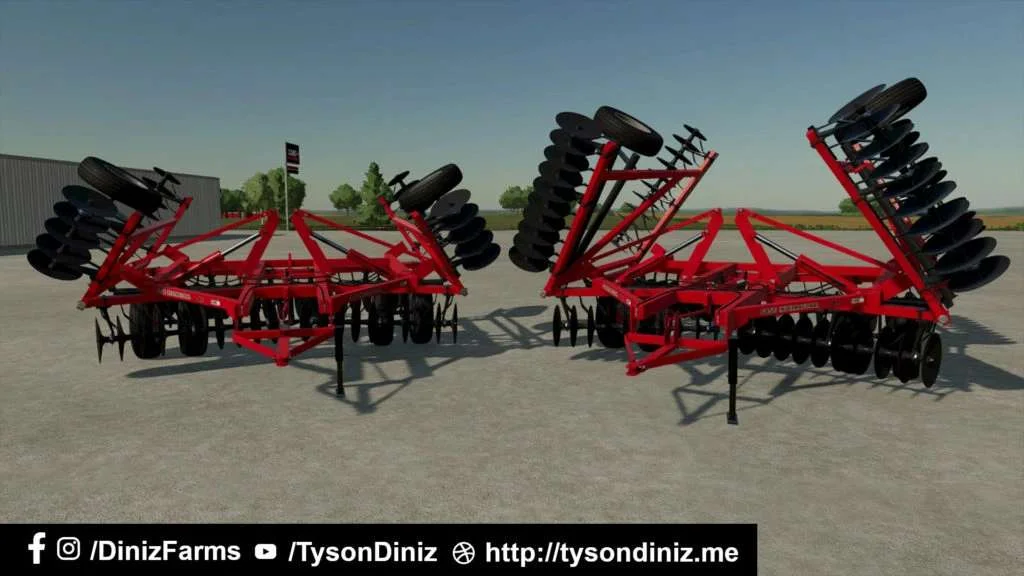 Case IH 490 Tandem Disk v1.0 FS22 FS22 Mod Free Download
