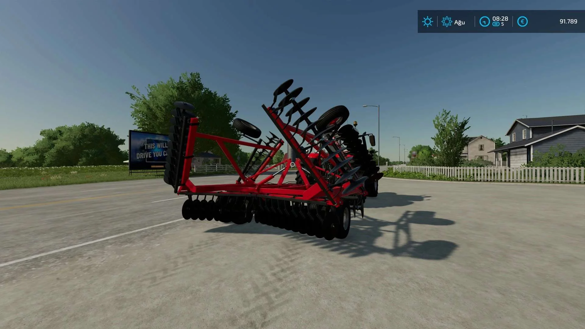 Case IH 580 Disk Cultivator v1.0 FS22 FS22 Mod Free Download