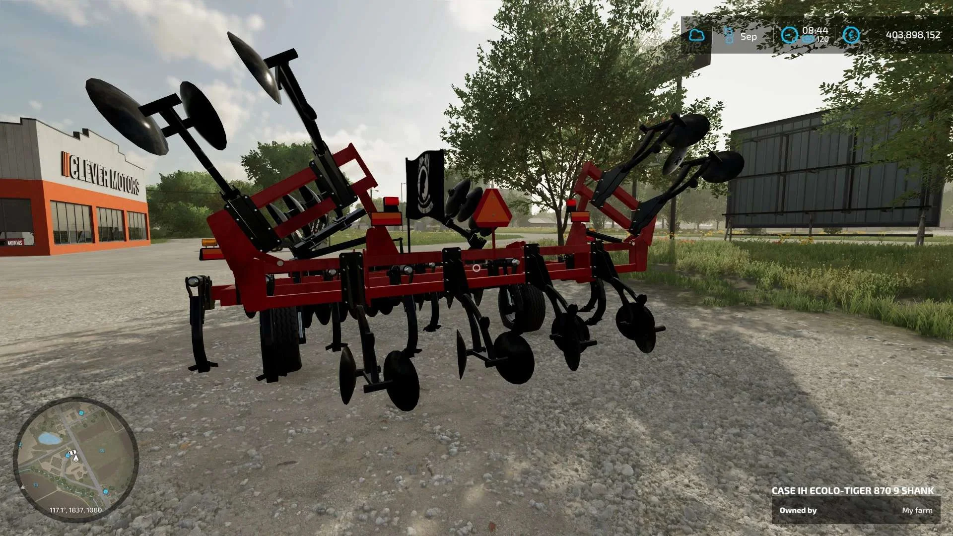 Case IH 870 DMI ripper EDIT v1.0 FS22 FS22 Mod Free Download