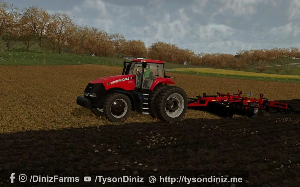 Case IH 870 Ecolo-Tiger 9 Shank Disk Ripper v1.0 FS22 FS22 Mod Free Download
