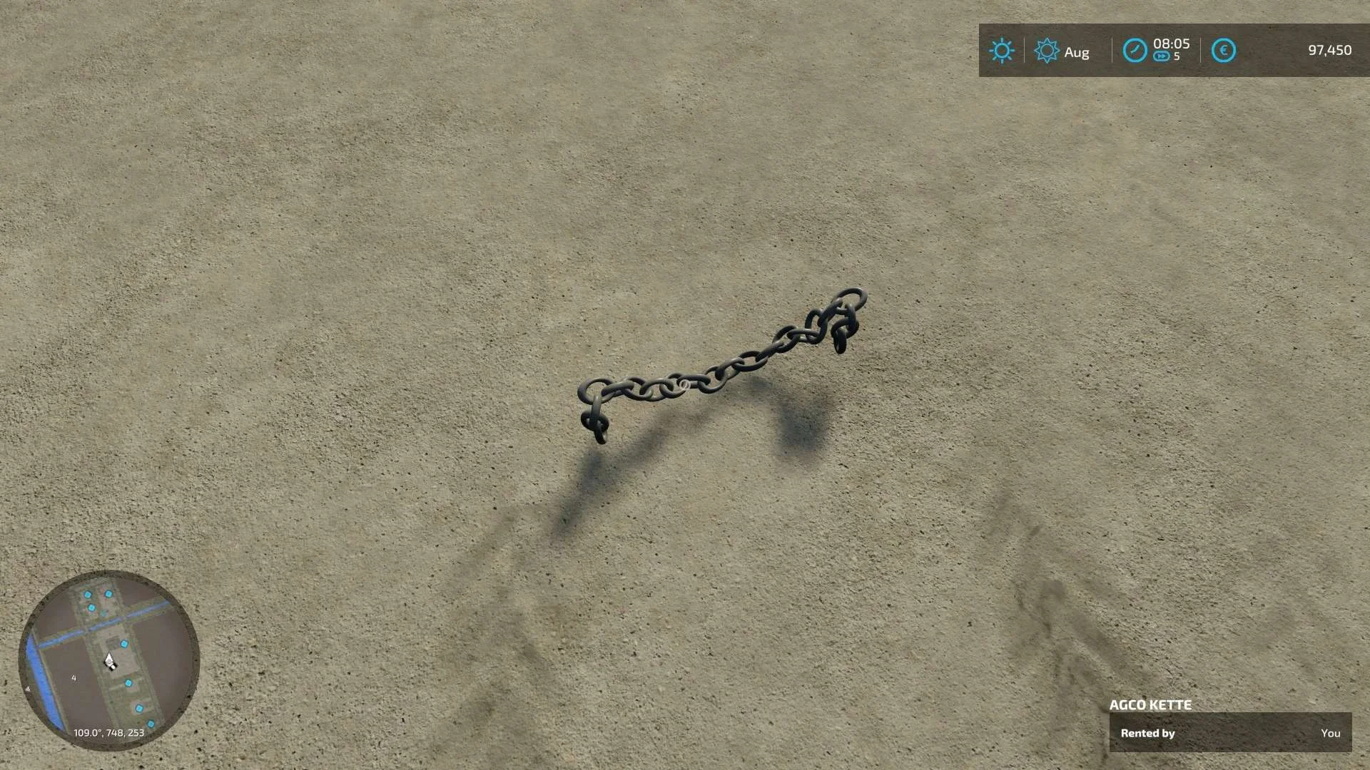 Chains weight v1.0 FS22