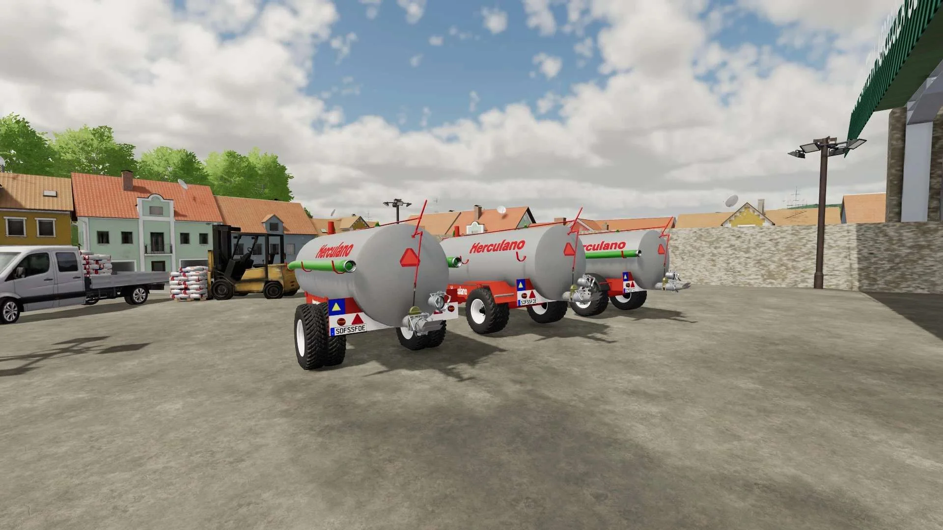 Cisterna Herculano 8000L v1.0 FS22 FS22 Mod Free Download