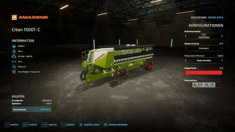 Citan 15001-C v2.0.1.7 FS22 FS22 Mod Free Download