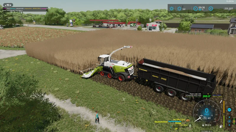 Claas Orbis 900 Poplars V1.0 FS22 FS22 Mod Free Download
