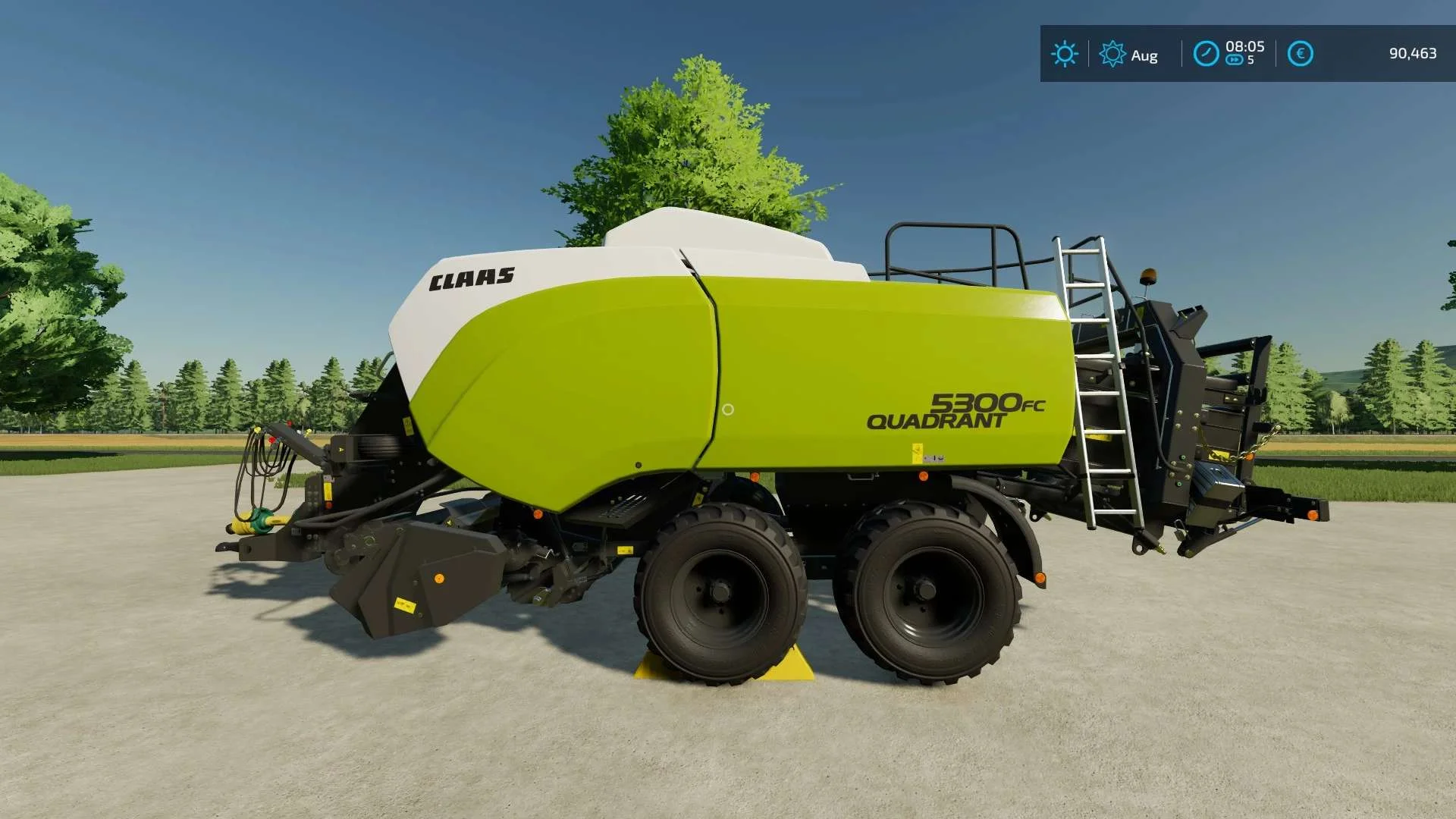Claas Quadrant 5300FC v1.0 FS22