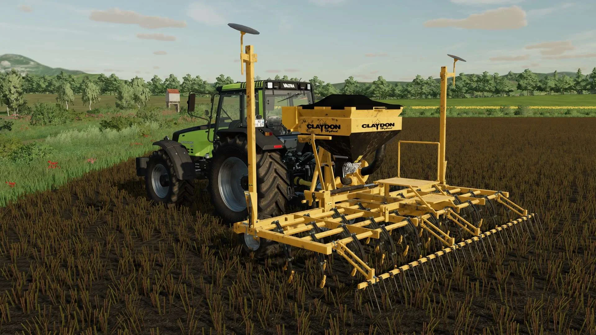 Claydon Hybrid Drill v1.1 FS22 FS22 Mod Free Download