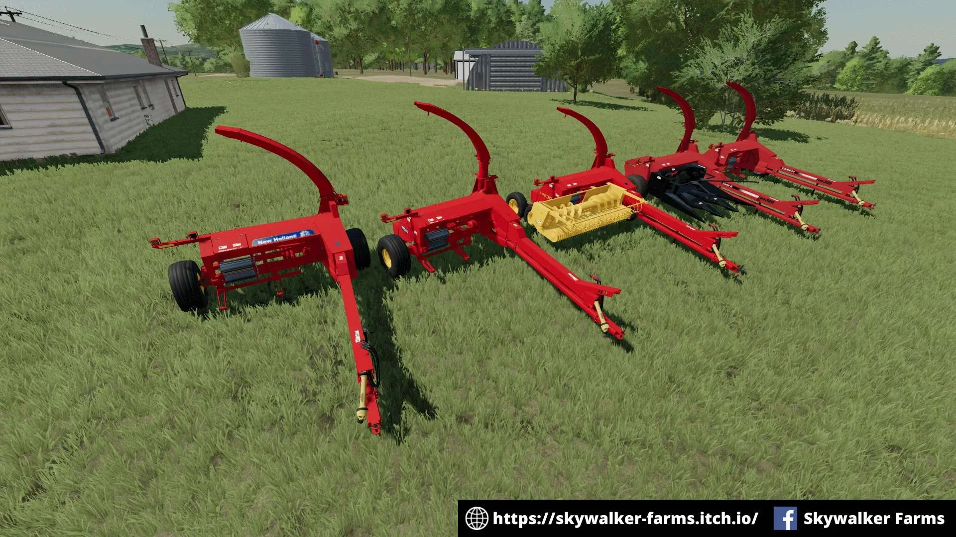 CNH Pull Type Forage Harvester v1.0 FS22