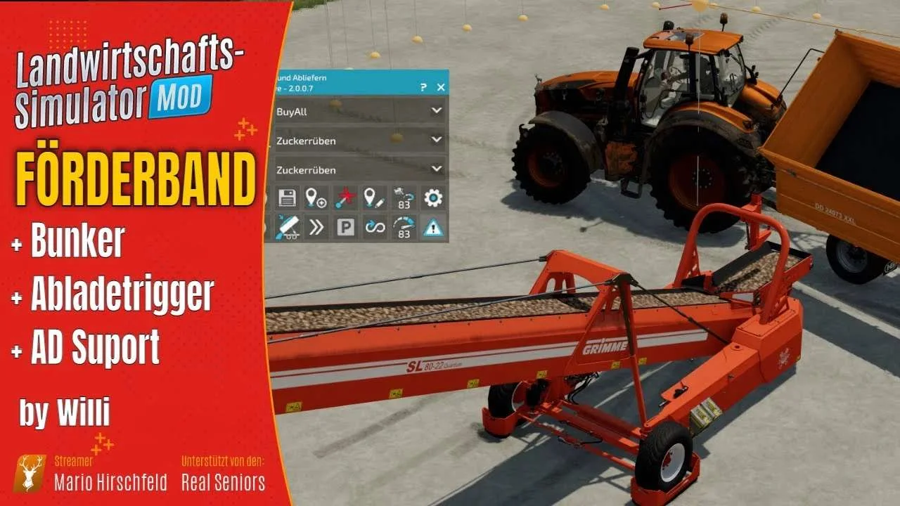 Conveyor belt with load trigger WW v1.0 FS22 FS22 Mod Free Download