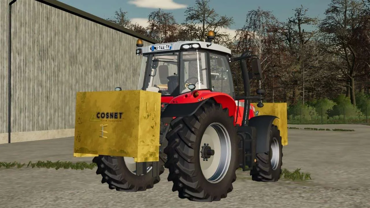 Cosnet weight v1.0 FS22 FS22 Mod Free Download